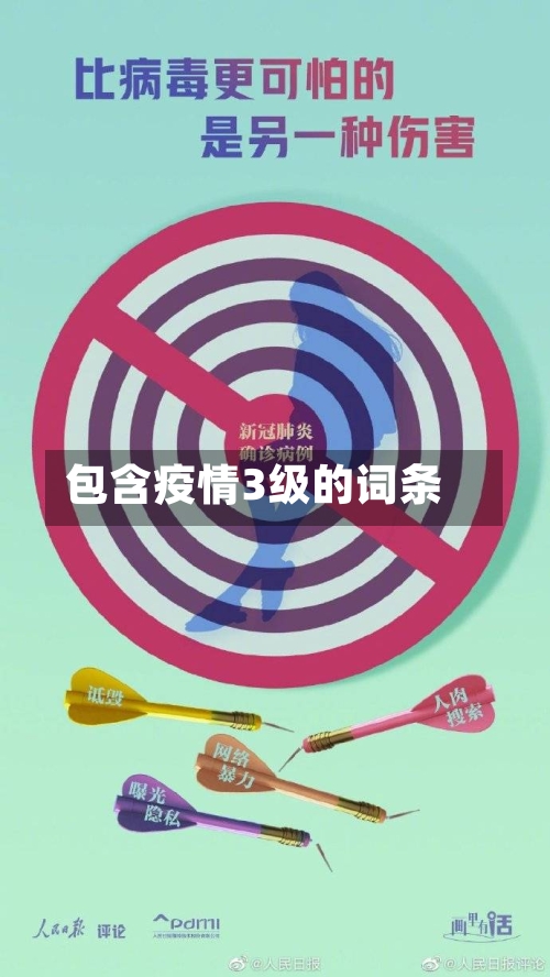 包含疫情3级的词条-第2张图片