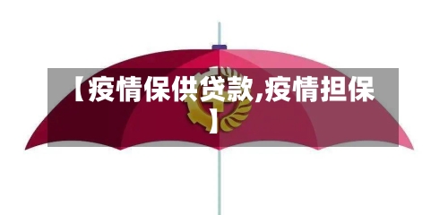 【疫情保供贷款,疫情担保】