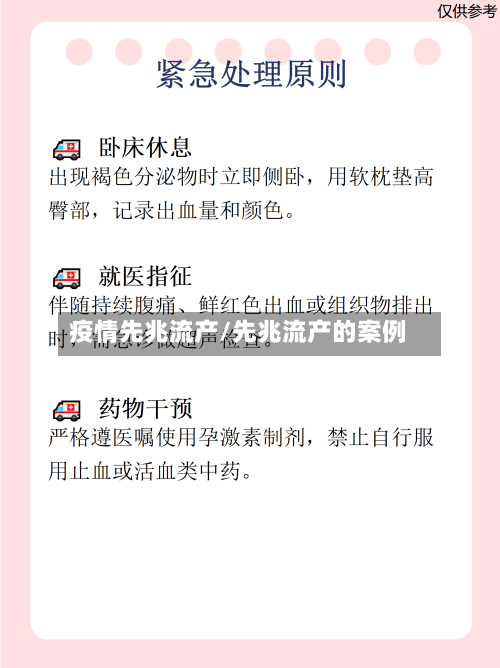 疫情先兆流产/先兆流产的案例