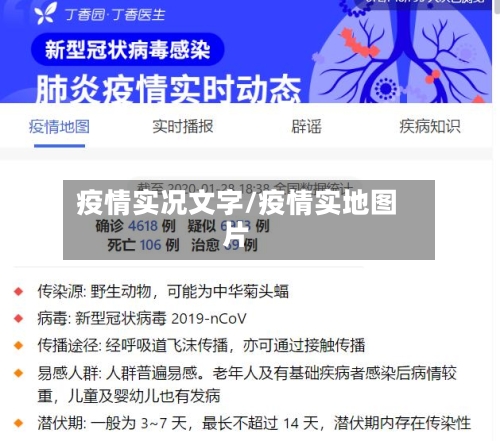 疫情实况文字/疫情实地图片-第2张图片