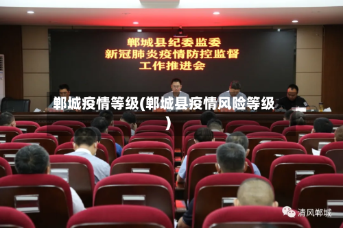 郸城疫情等级(郸城县疫情风险等级)-第3张图片