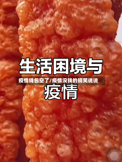 疫情钱包空了/疫情没钱的搞笑说说-第2张图片