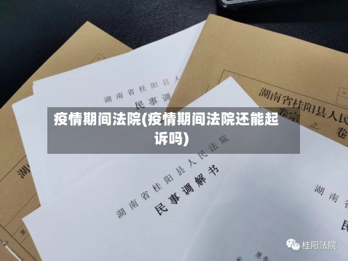 疫情期间法院(疫情期间法院还能起诉吗)