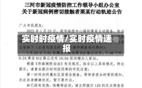 实时时疫情/实时疫情速报-第3张图片