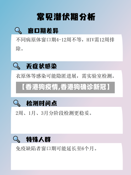 【香港狗疫情,香港狗确诊新冠】