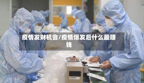 疫情发财机会/疫情爆发后什么最赚钱