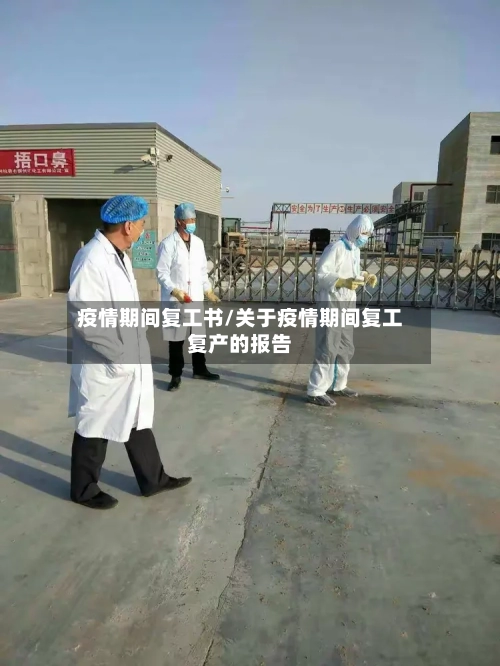 疫情期间复工书/关于疫情期间复工复产的报告-第3张图片