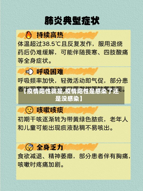 【疫情阳性就是,疫情阳性是感染了还是没感染】