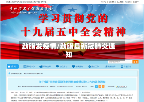 勐腊发疫情/勐腊县新冠肺炎通知-第3张图片