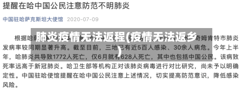 肺炎疫情无法返程(疫情无法返乡)-第3张图片