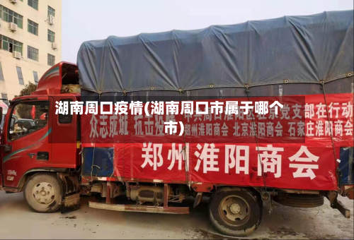湖南周口疫情(湖南周口市属于哪个市)-第2张图片