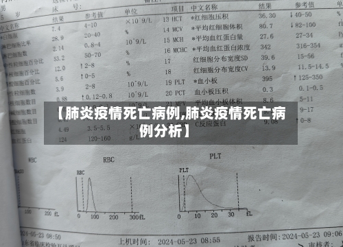 【肺炎疫情死亡病例,肺炎疫情死亡病例分析】