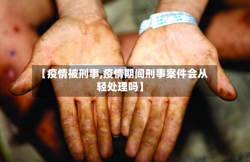【疫情被刑事,疫情期间刑事案件会从轻处理吗】-第2张图片