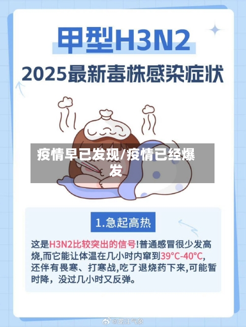 疫情早已发现/疫情已经爆发