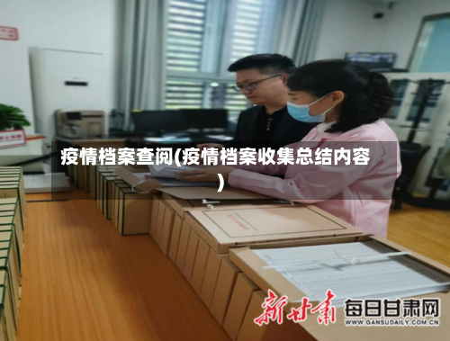 疫情档案查阅(疫情档案收集总结内容)-第3张图片