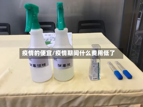 疫情的便宜/疫情期间什么费用低了