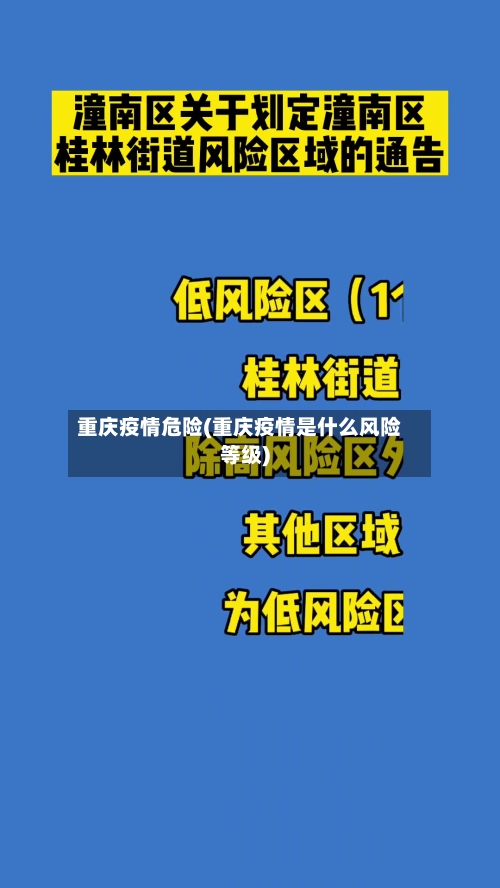 重庆疫情危险(重庆疫情是什么风险等级)