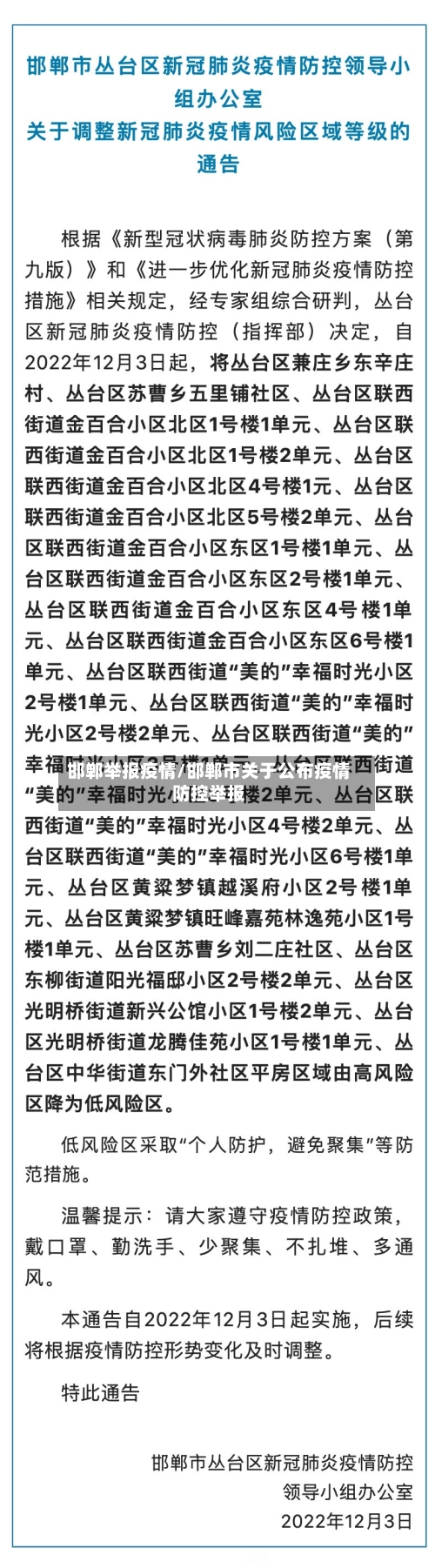 邯郸举报疫情/邯郸市关于公布疫情防控举报-第3张图片