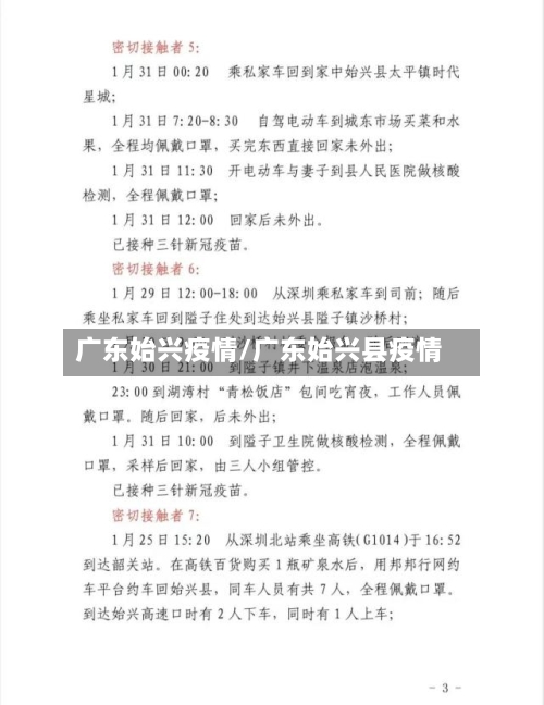 广东始兴疫情/广东始兴县疫情-第3张图片