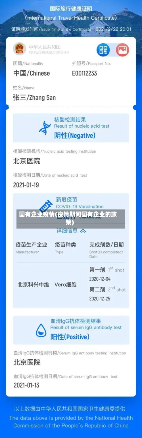 国有企业疫情(疫情期间国有企业的政策)-第2张图片